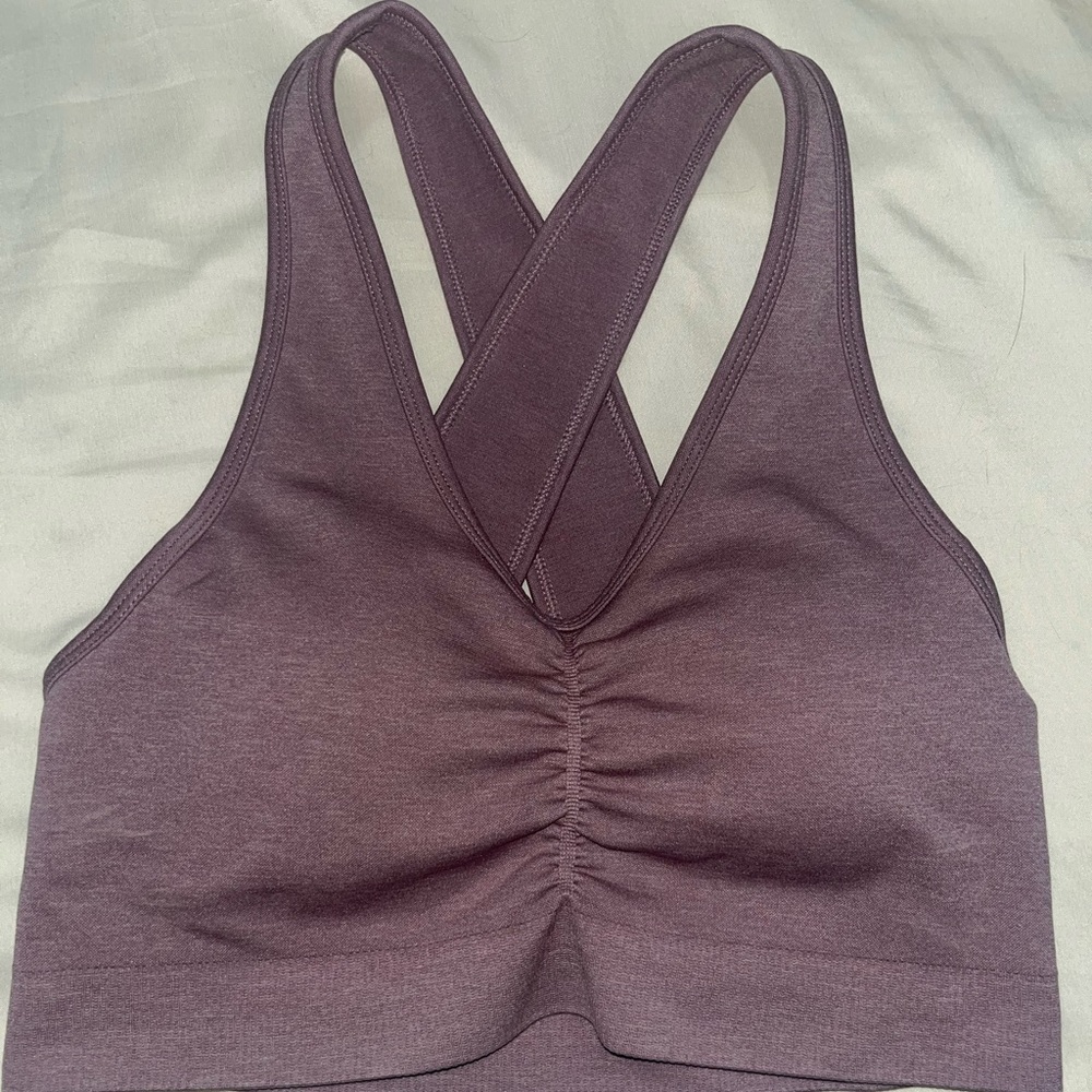 lilac medium alphalete amplify bra